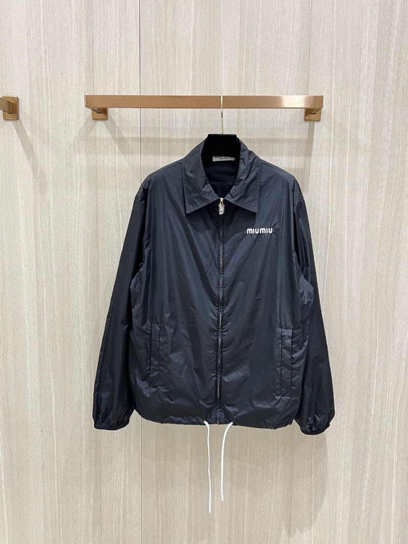 Miu Miu Nylon Windbreaker Jacket