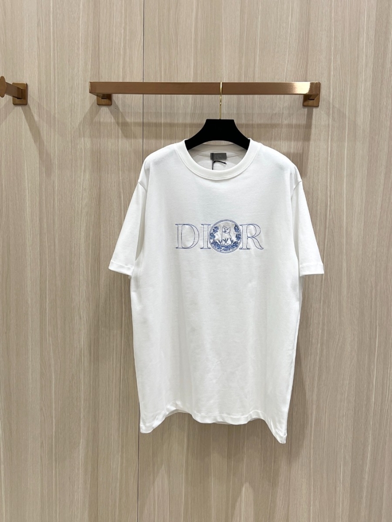 Dior CD / Hylton NEL Embroidered T-shirt White