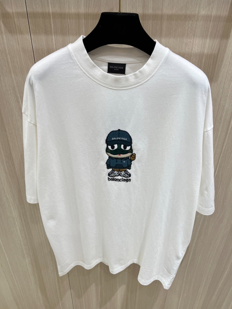 Balenciaga 25SS Year-of-the-Snake Limited Edition T-Shirt. White