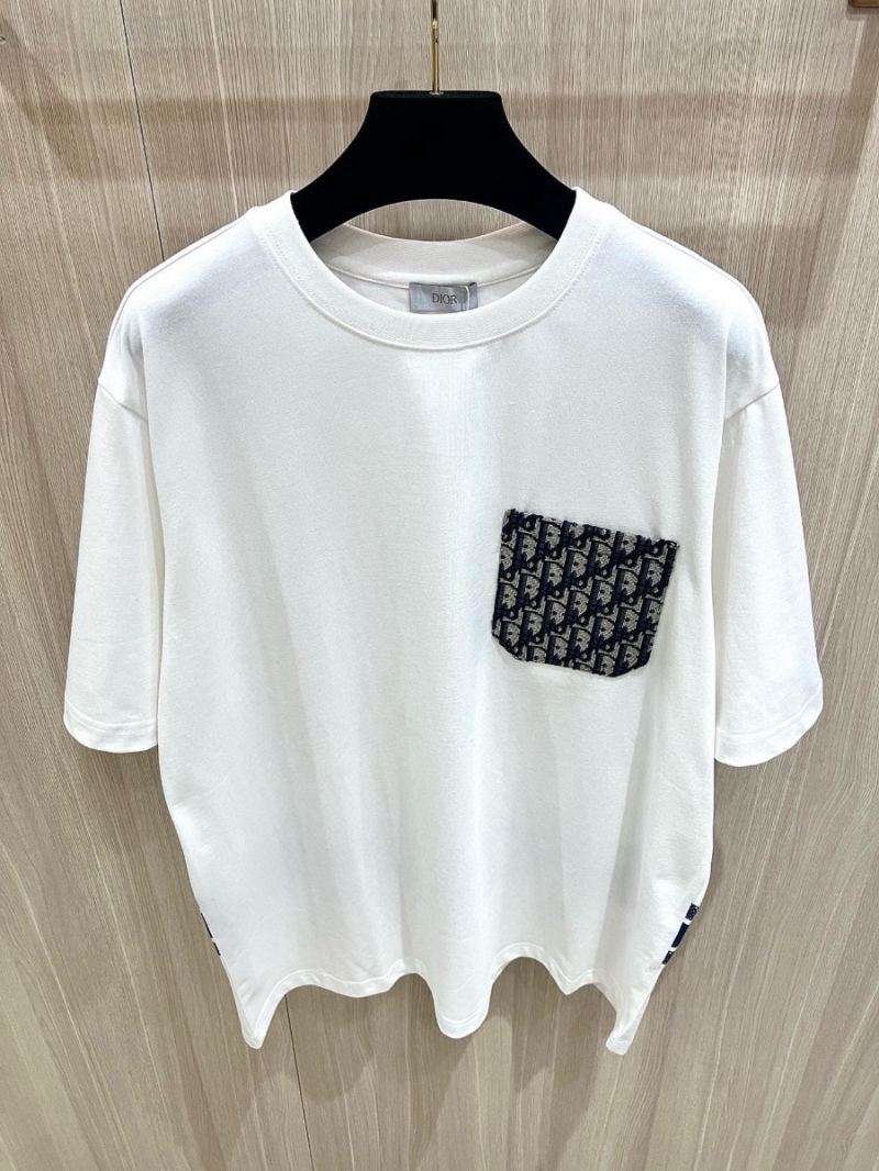 Dior Signature Chic Pocket T-Shirt White