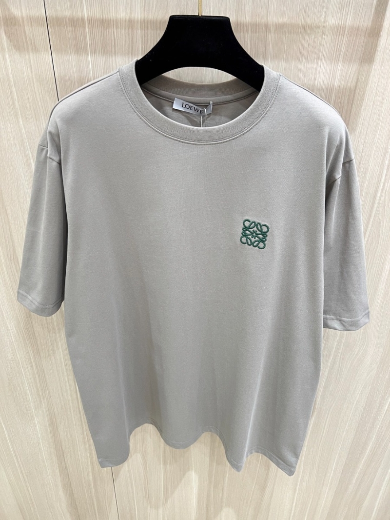 LOEWE Scenic Oil Painting Short Sleeve T-Shirt - Beige Landscape Print