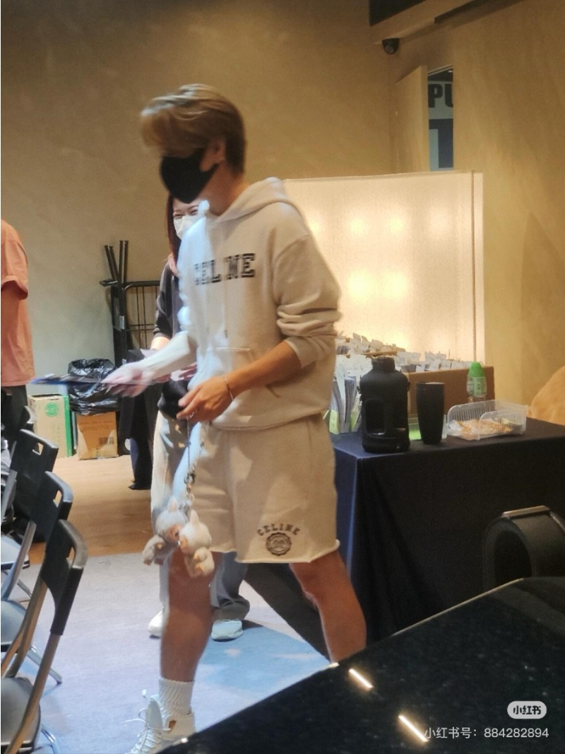 Celine Classic Relaxed Badge Shorts in White