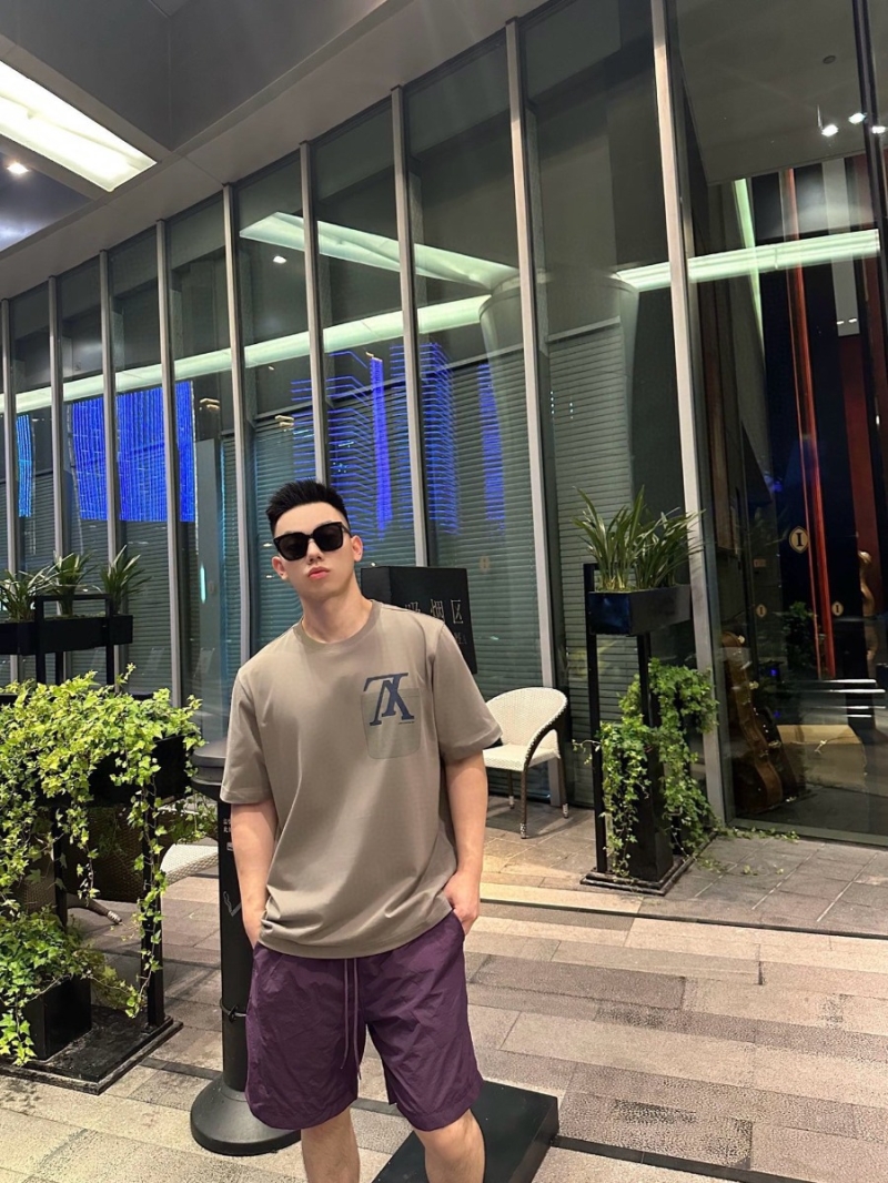 Louis Vuitton LV Luxe Iconic Noun Tee Short-Sleeve Grey-Green