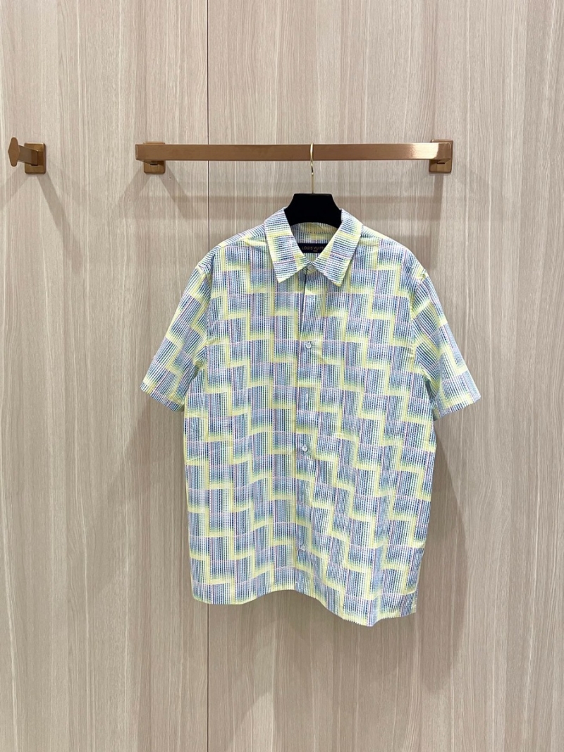 Louis Vuitton LV Latest Vibrant Stairs Print Shirt Multi-Color