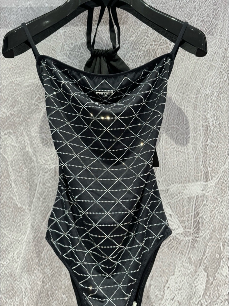Prada limited Edition Rhinestone Swimsuit