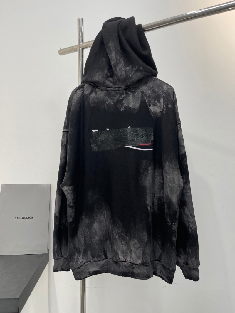 Balenciaga Limited Edition Graffiti Cement Hooded Sweatshirt – Unisex