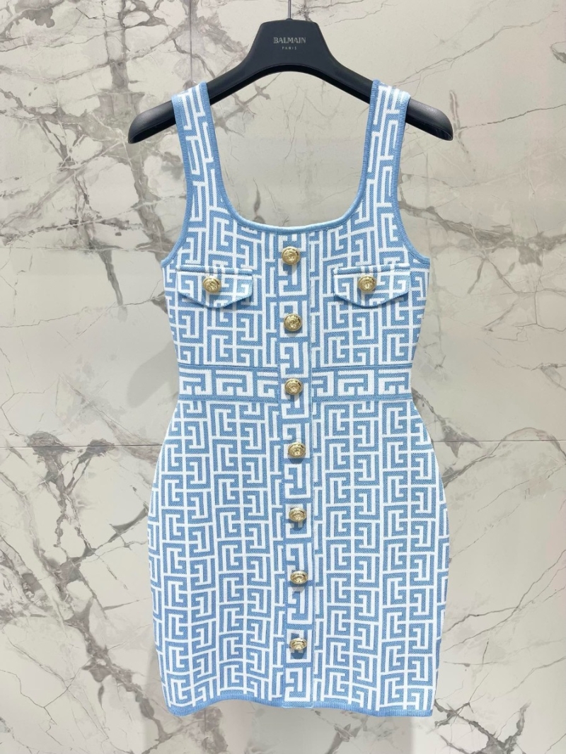 Balmain Summer Bodycon Tank Dress