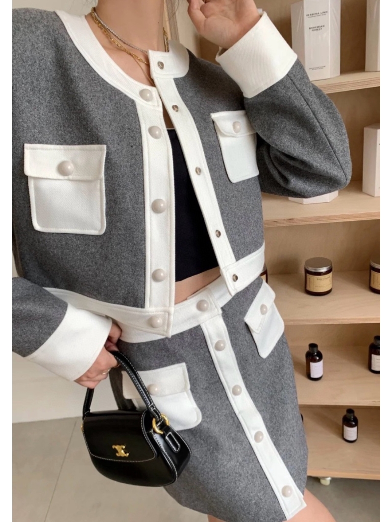 Celine Wool Two-Piece Set