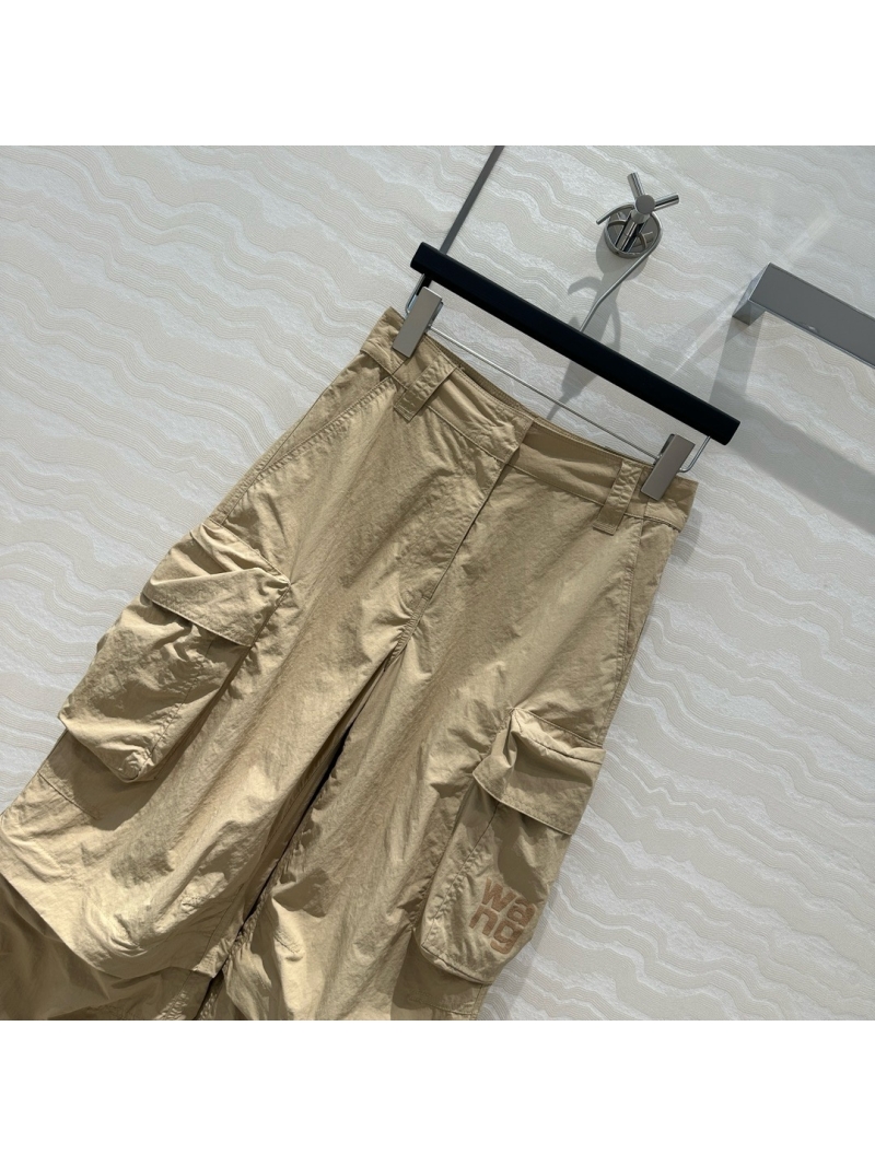 Alexander Wang 2 Way Convertible Utility Pocket Pants Beige
