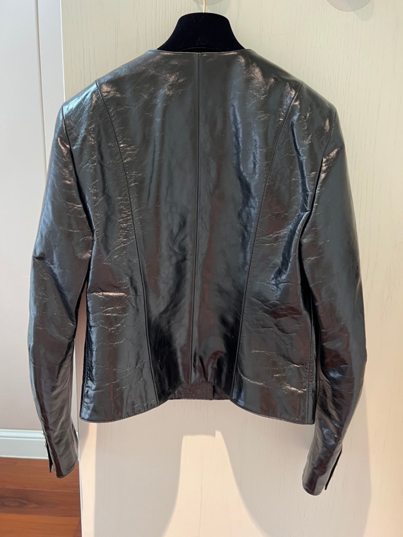 Chanel Limited Edition Artisan Leather Jacket - Sophisticated, Timeless, and Luxurious Black Lambskin