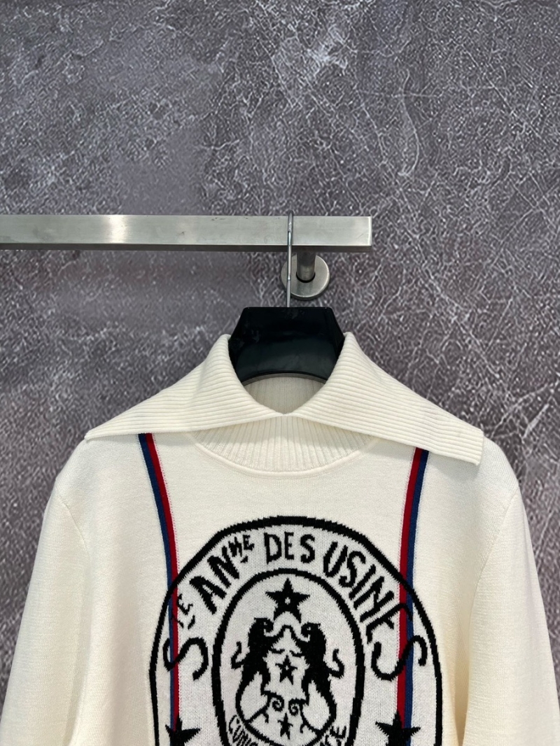 Dior Alps Ski Limited Edition Lion Turtleneck Cashmere Sweater