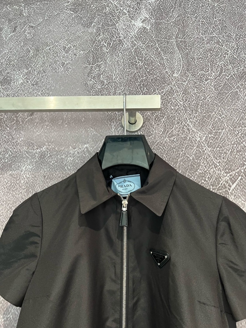 Prada 2024 Early Spring Collection Collared Dress