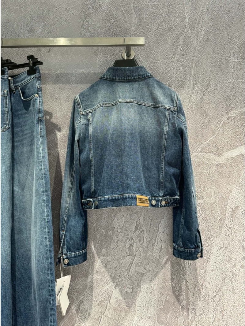 Dior Contrasting Pocket Denim Jacket