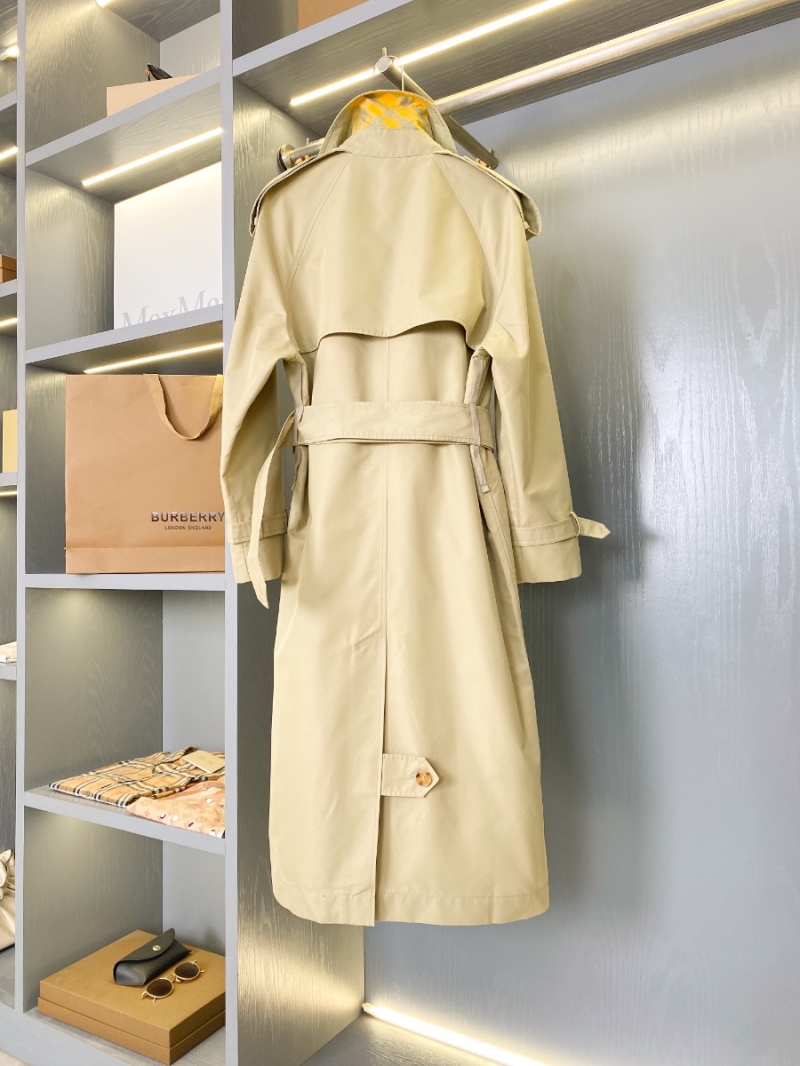 Burberry Salford Long Trench Coat – Quintessentially British Long Coat beige