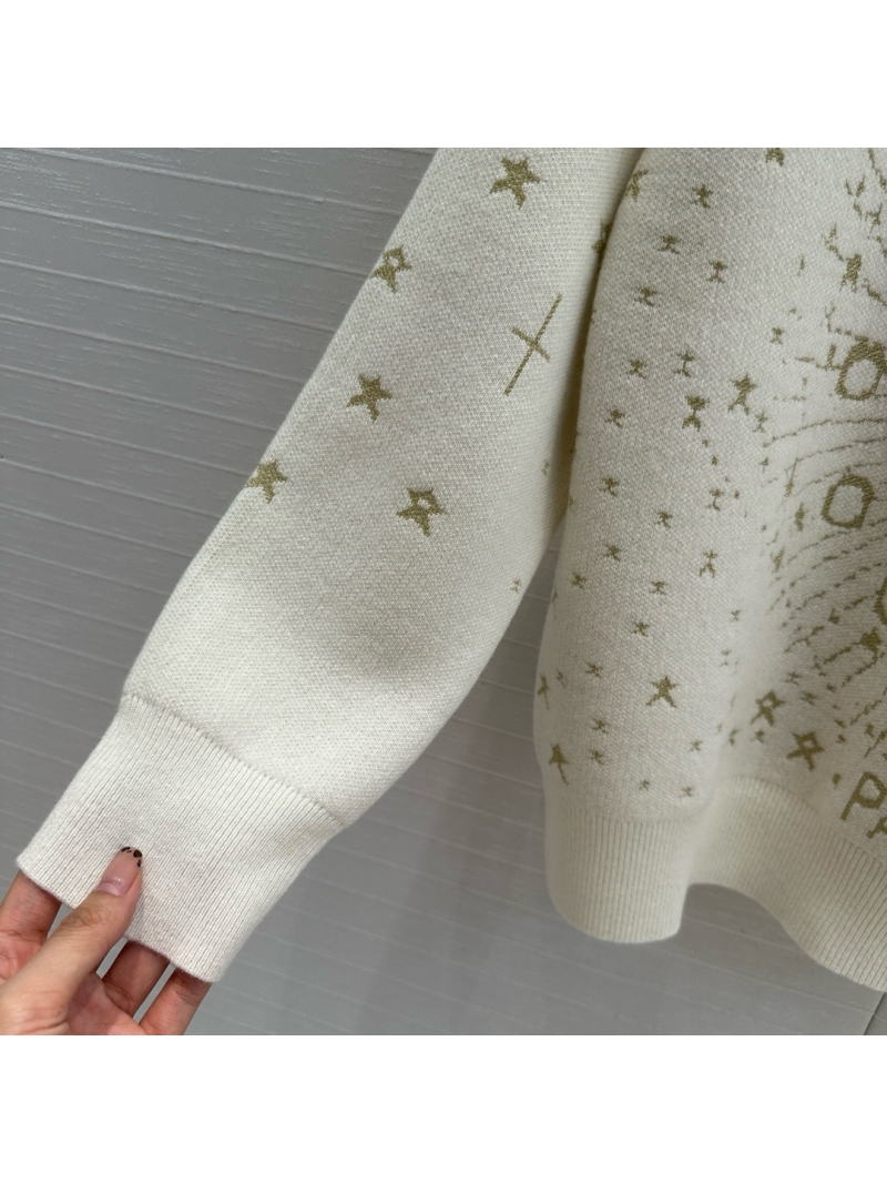 Dior Limited Edition Star Cashmere Sweater