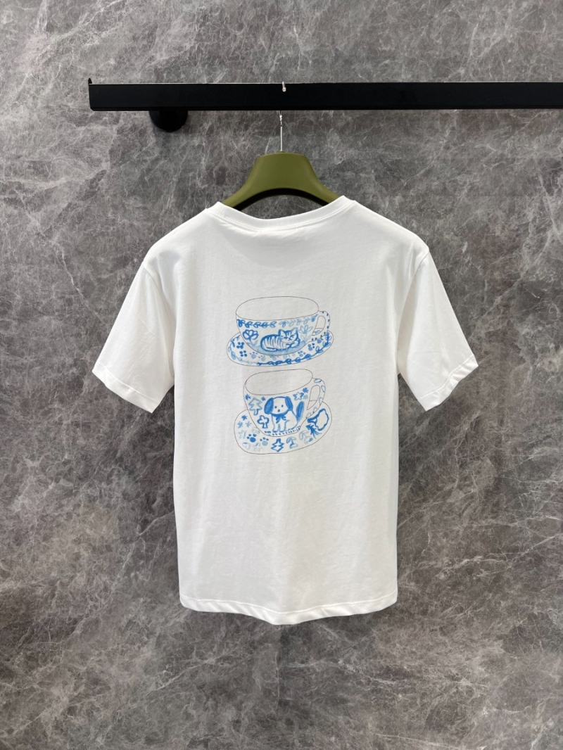 Gucci 25Ss Spring/Summer Playful Graphic T-Shirt White