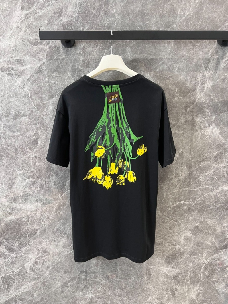 Loewe 25SS Spring/Summer Artistic Floral T-Shirt Black