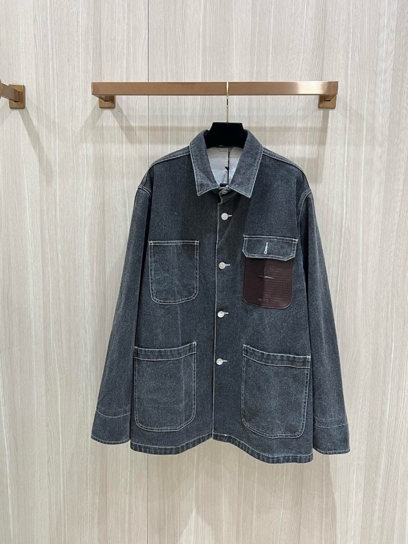 DIOR x Stone Island Denim Canvas Jacket