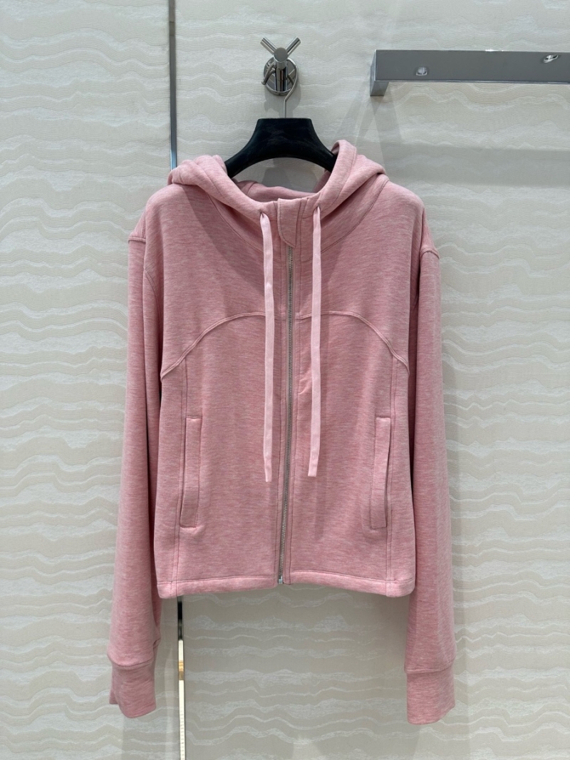 Alexander Wang Cotton-Blend Hoodie and Wide-Leg Pants Set Pink