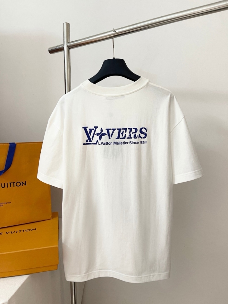 Louis Vuitton LV Sunset Rhinestone Print Short-Sleeve T-Shirt