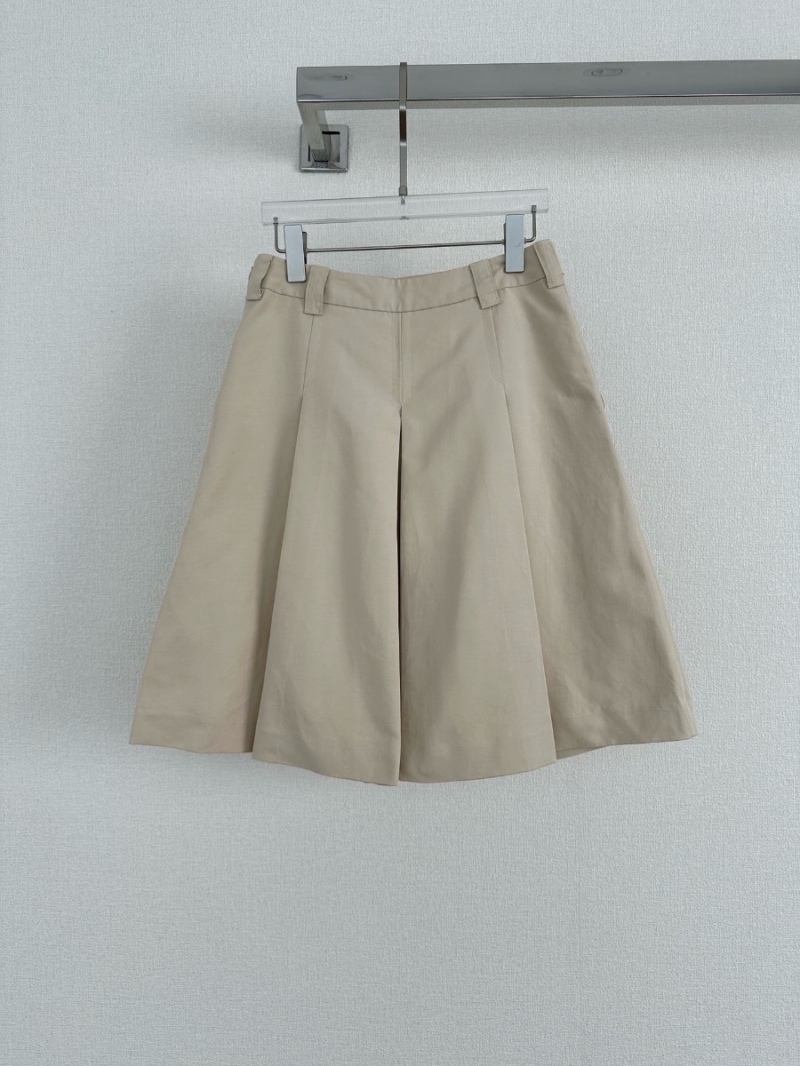Miu Miu Pleated Mid-Length Skirt