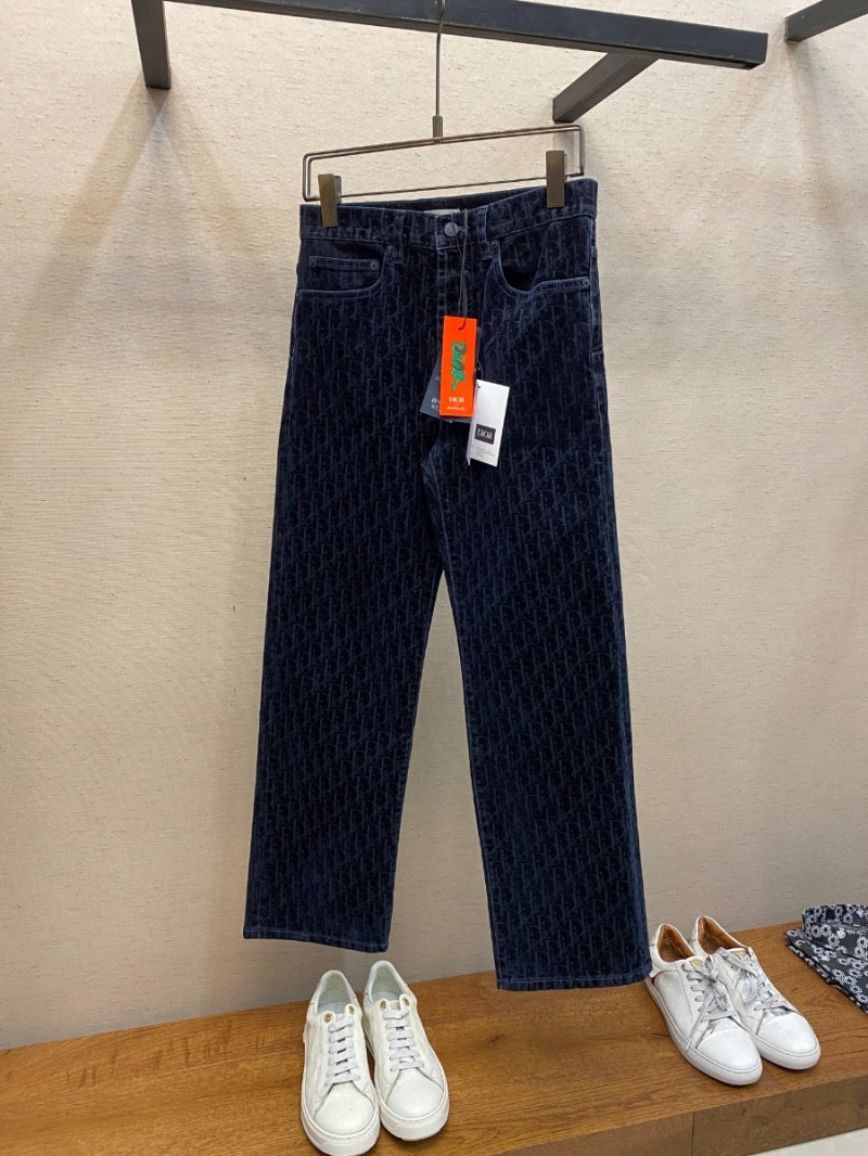 Dior x KAWS 2025 Serpent Oblique Jeans Navy