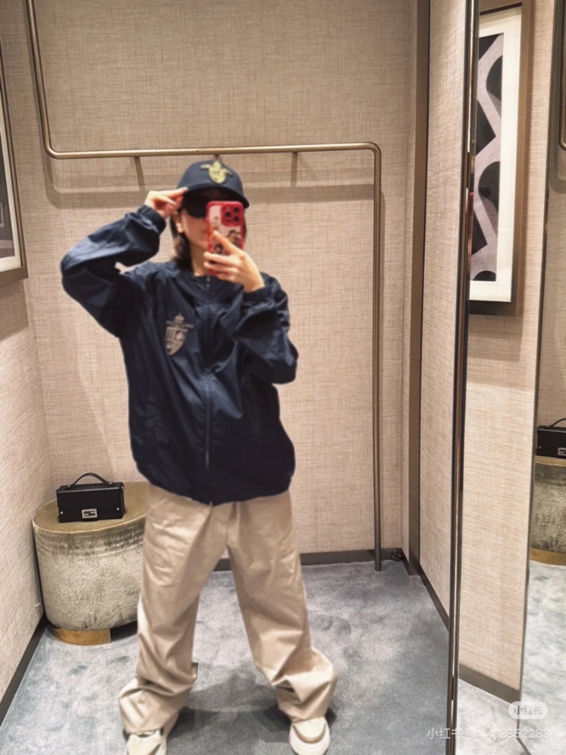 Fendi 2025 Chic Crest Jacket Black