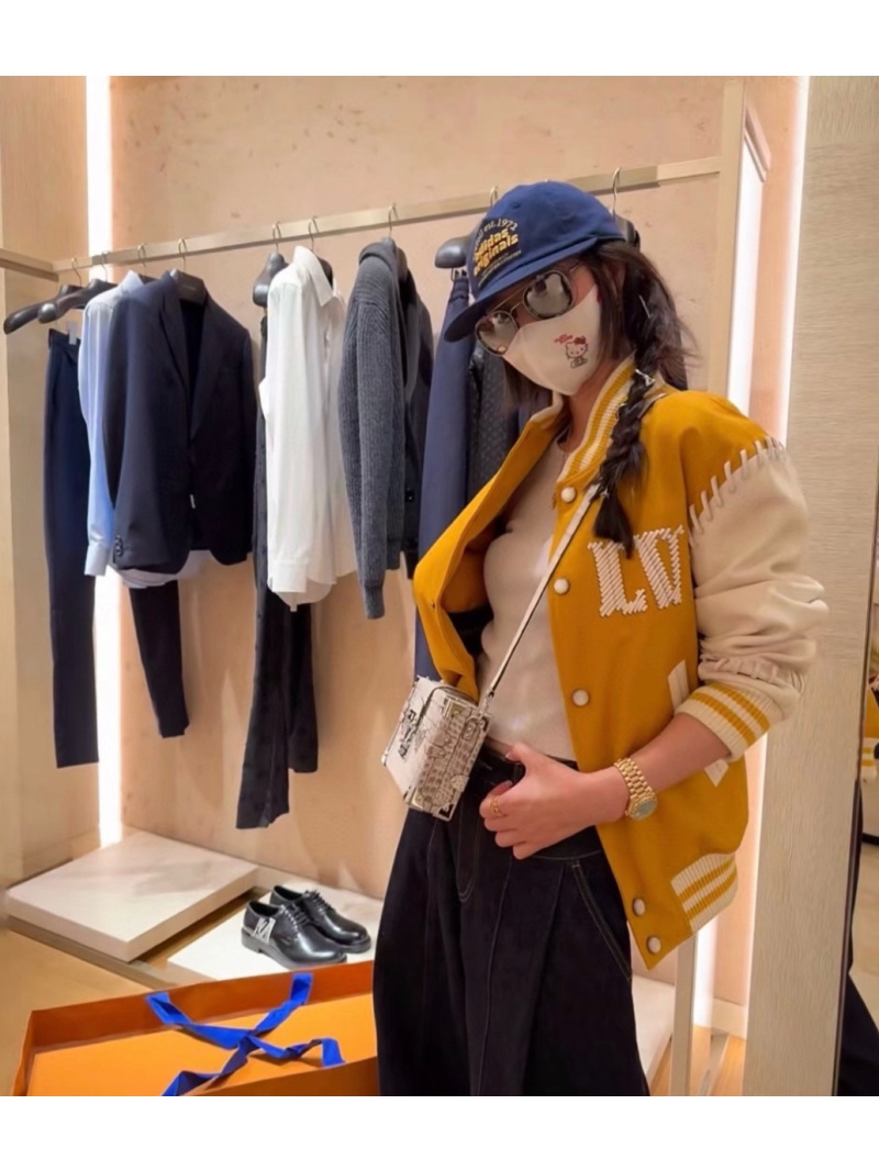 Louis Vuitton Unisex FW2024 LV Vintage Varsity Jacket - Premium Edition