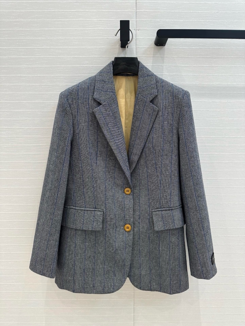 Prada 2025 Early Spring British Academy-Style Wool Blazer