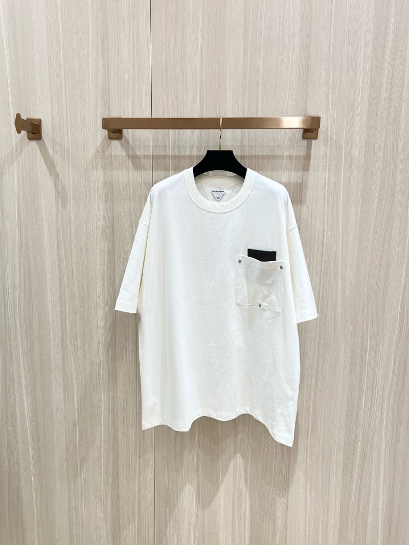 Bottega Veneta Rivet Dual Pocket Oversized T-Shirt