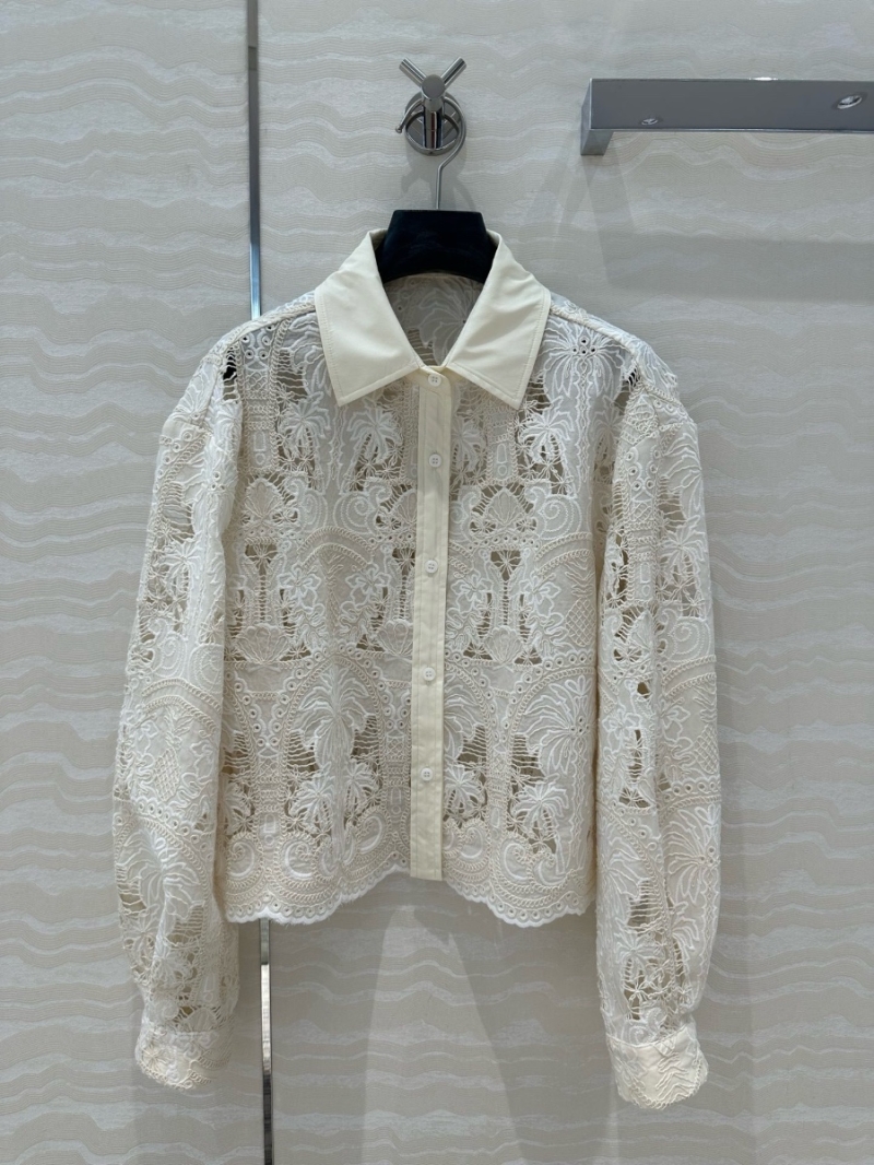 Valentino Embroidered Lace Short Shirt - Elegant & Luxurious