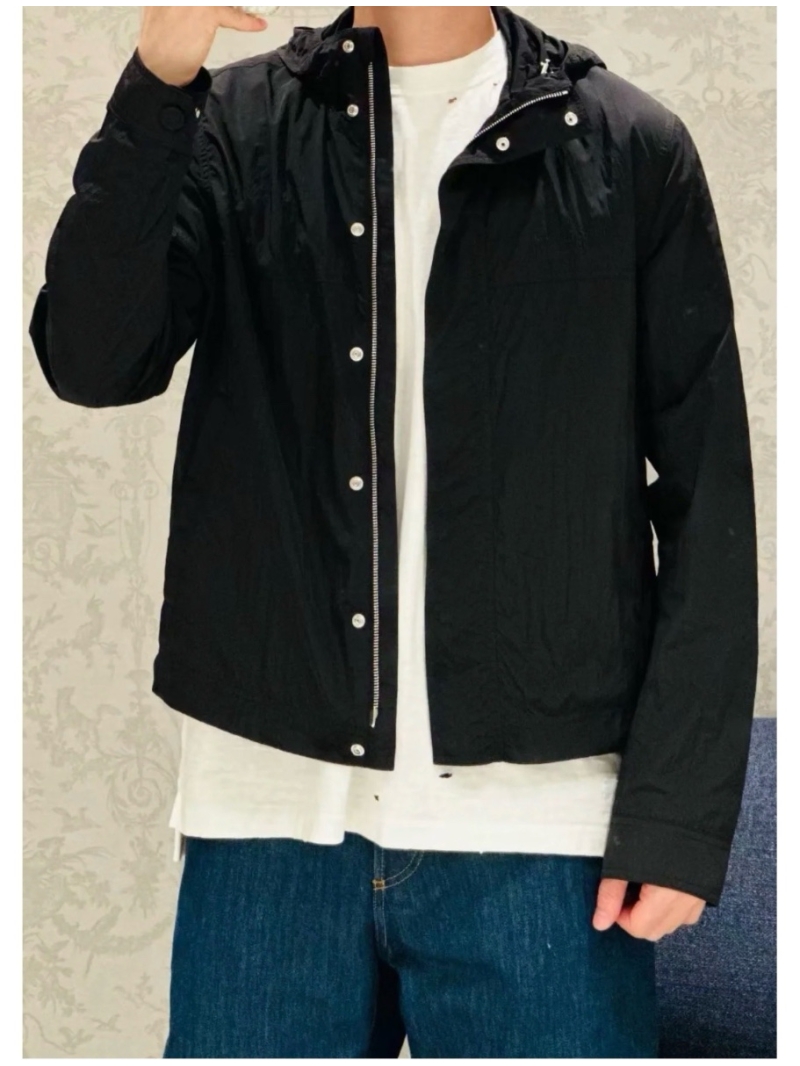 Dior Exclusive Limited-Edition Hooded Satin-Tech Jacket – Unisex