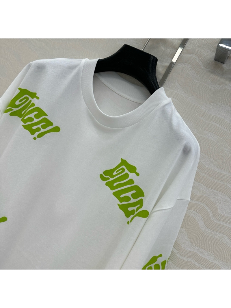 Gucci Exclusive Limited-Edition Illustrator Collaboration Playful Print Oversized T-Shirt