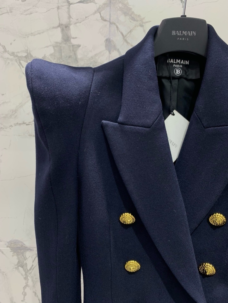 BALMAIN 2023 Elevated Shoulder Blazer