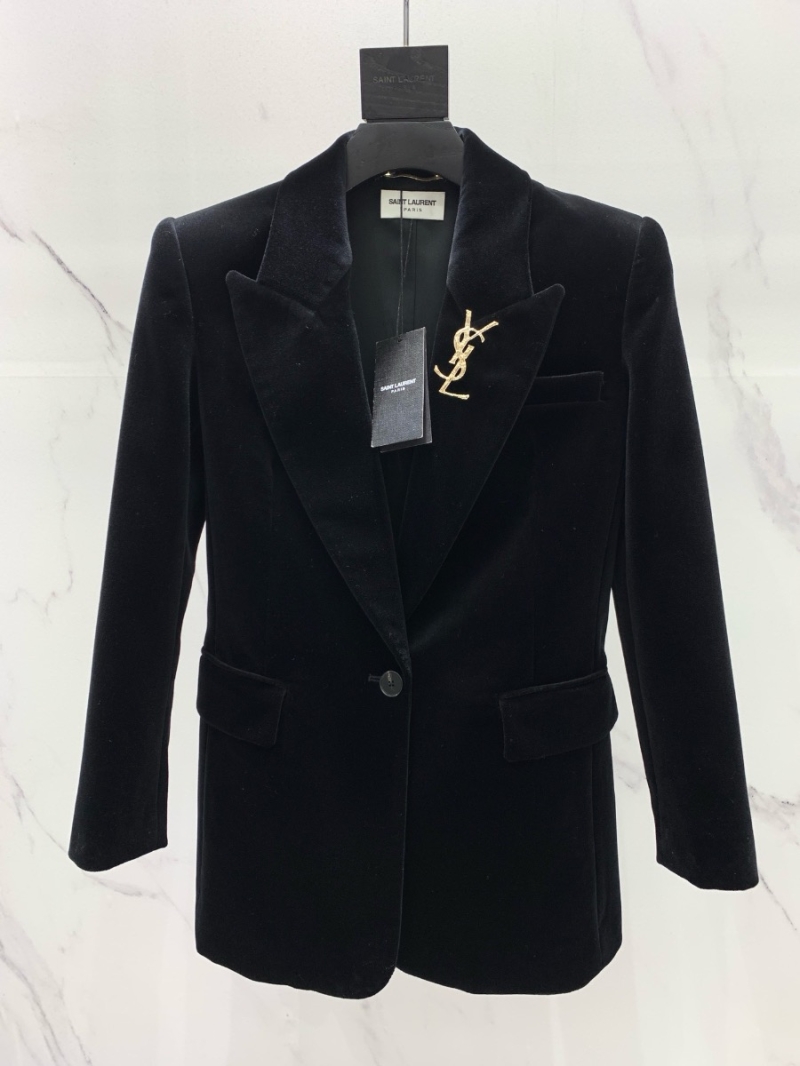 Saint Laurent YSL Velvet Blazer