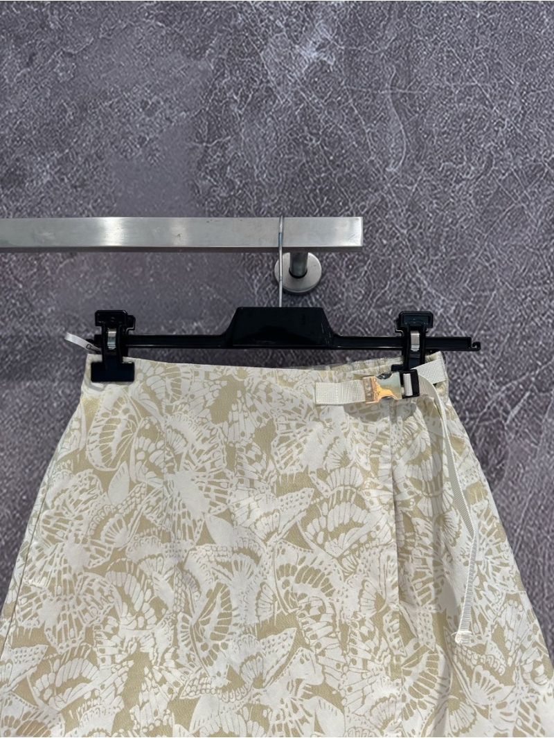 DIOR Spring Resort Vessels Butterfly Gold Print Shorts