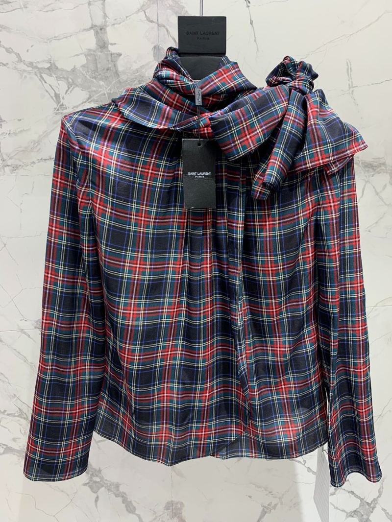 Saint Laurent 2023 Vintage Collection Silk Shirt