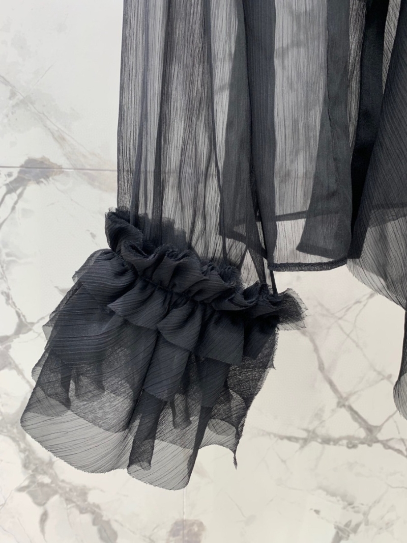 SAINT LAURENT 2024 Spring Collection Elegant Floral Shirt