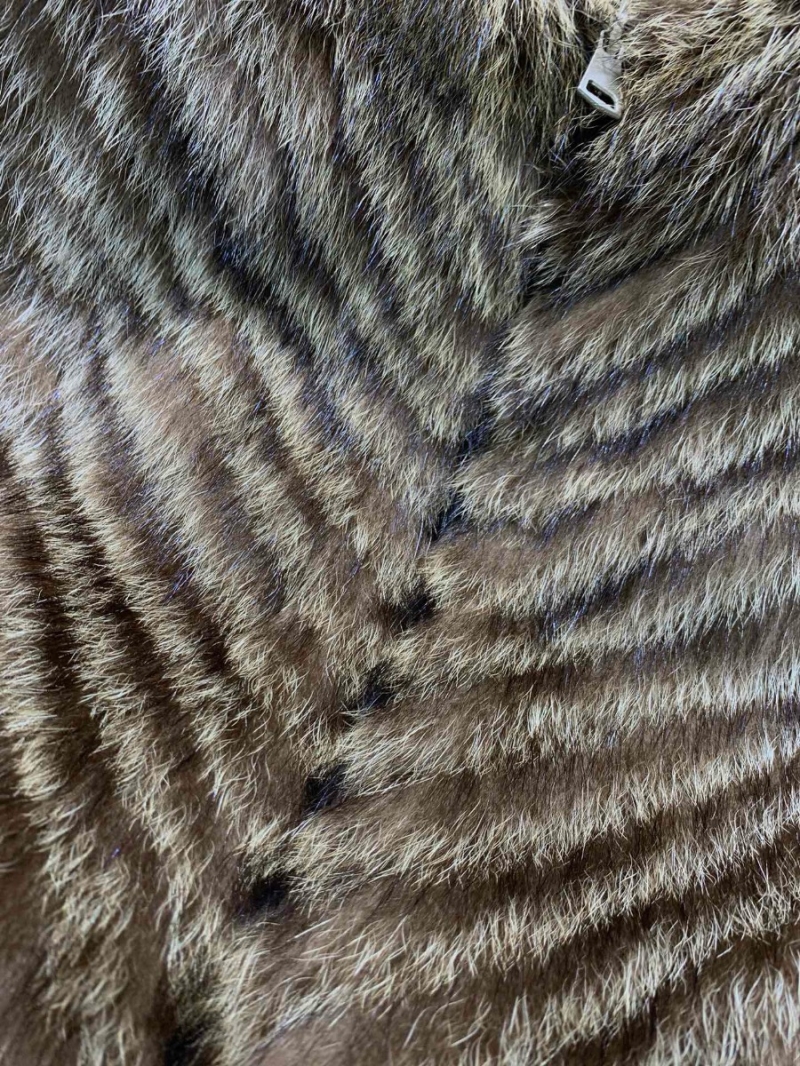 SAINT LAURENT YSL Limited Edition Luxe Fox Fur Short Jacket 2