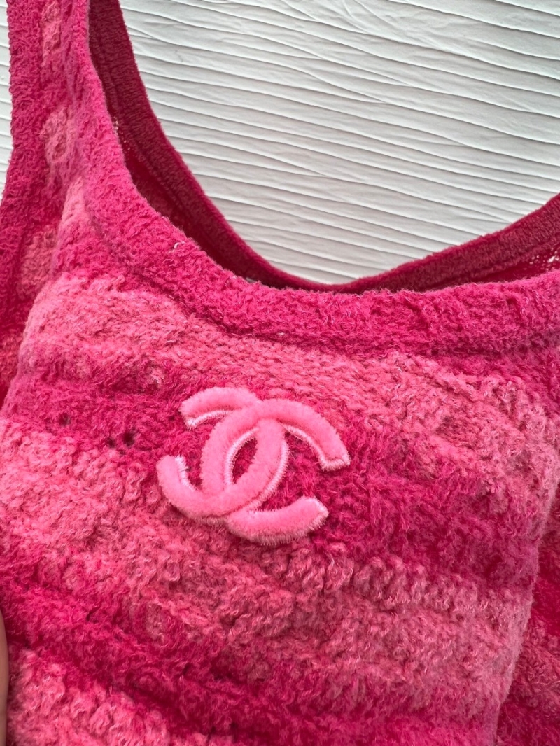 Chanel 24 Early Spring Hot Pink Vest
