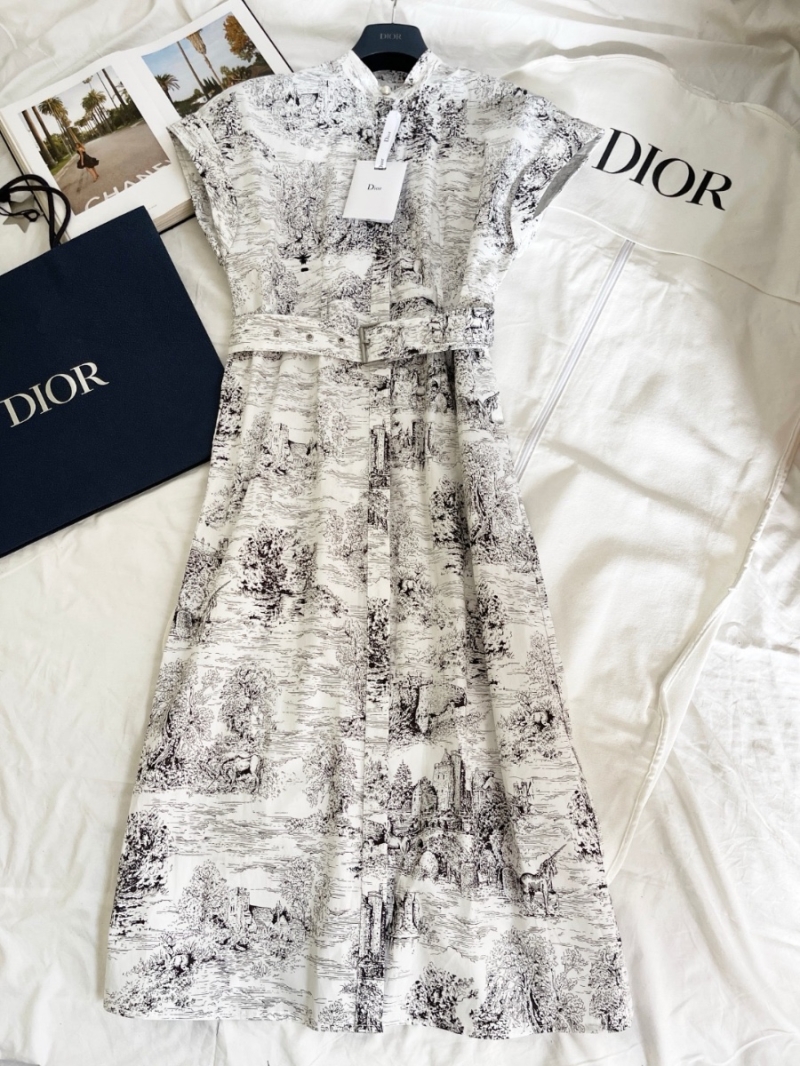 Dior Toile de Jouy Dreamscape Shirt Dress