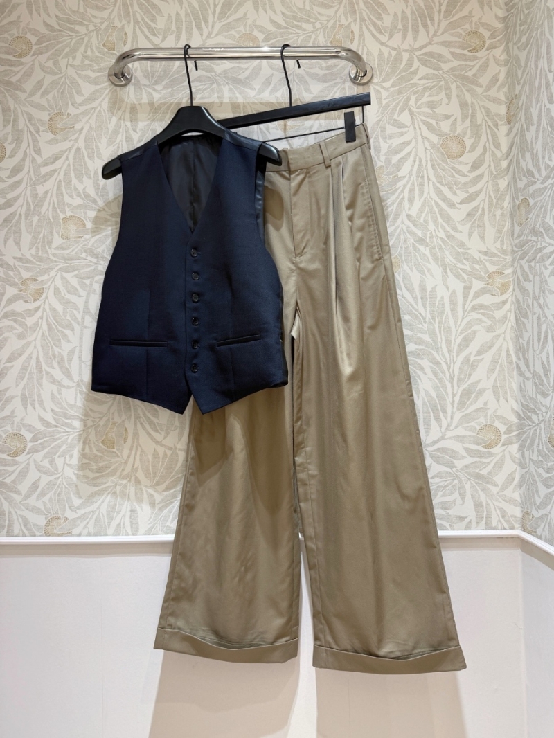 Loewe Wool Twill Tailored Vest