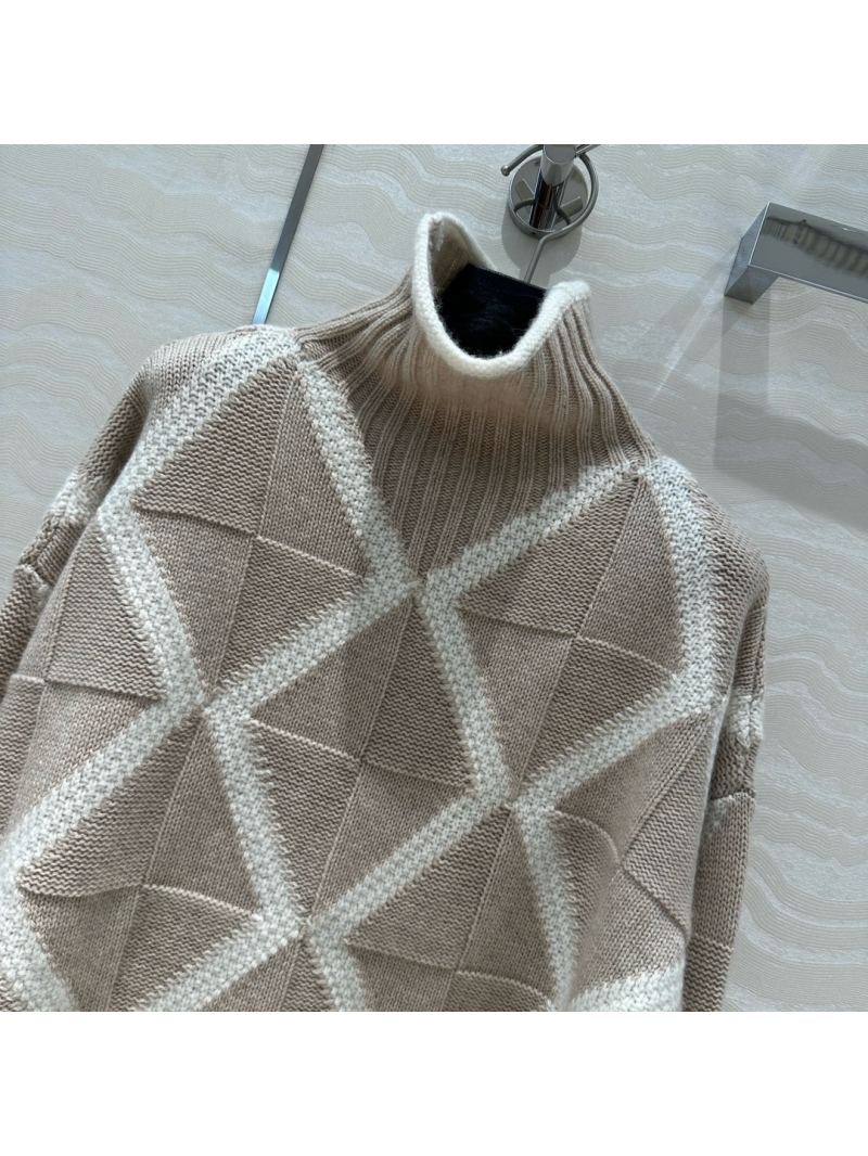 Bottega Veneta BV High-Neck Cashmere Sweater