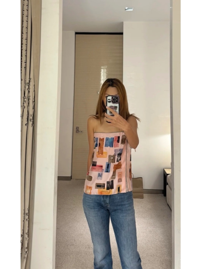 Chanel Limited Edition Silk Printed Camisole – Spring/Summer 2025