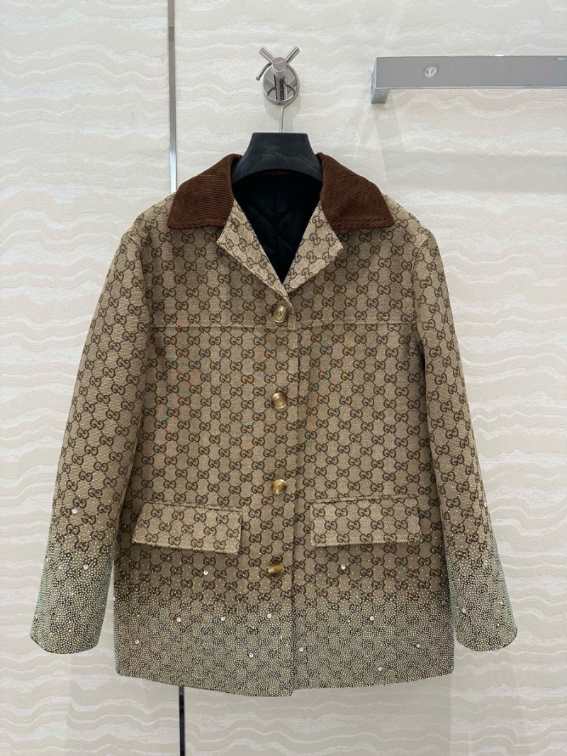 Gucci GG Crystal Embellished Blazer