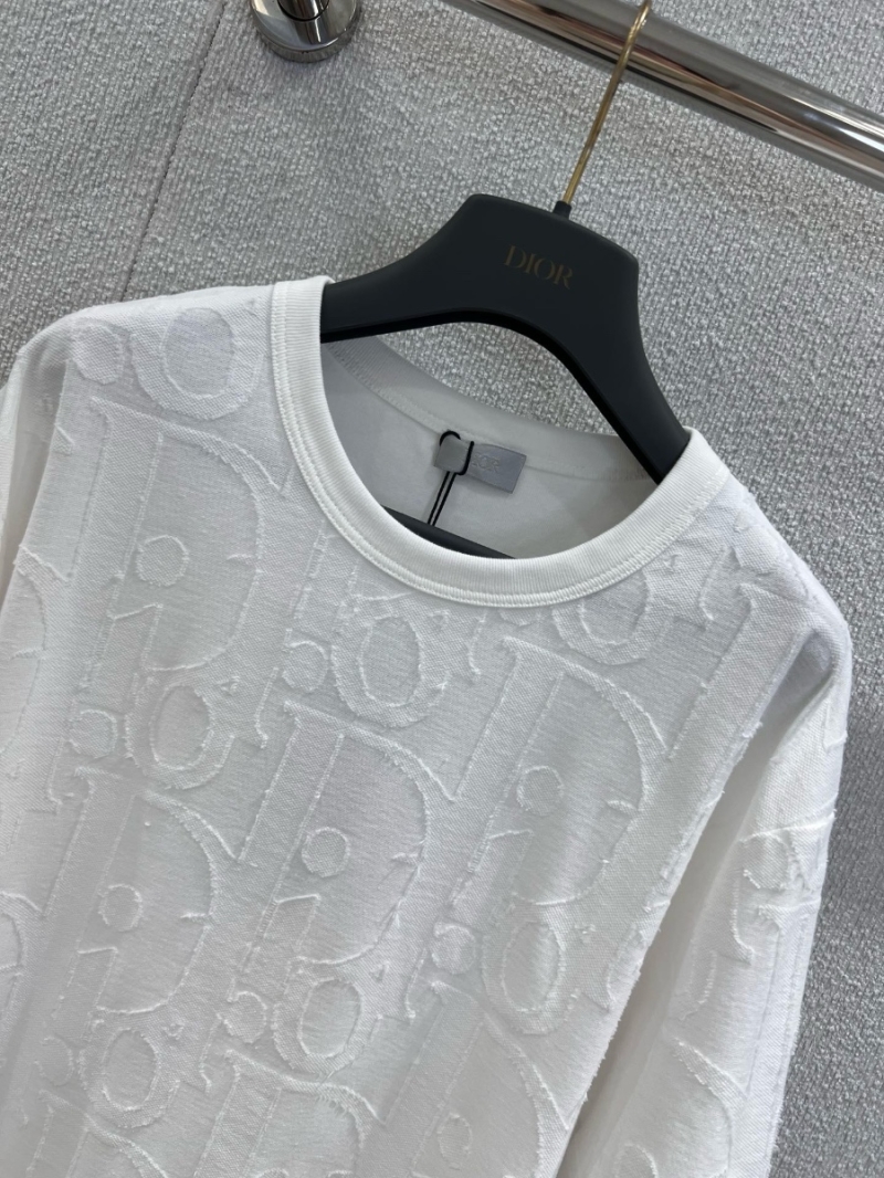 Dior Unisex White Cotton Short Sleeve T-Shirt - Limited Edition Spring Summer 25SS