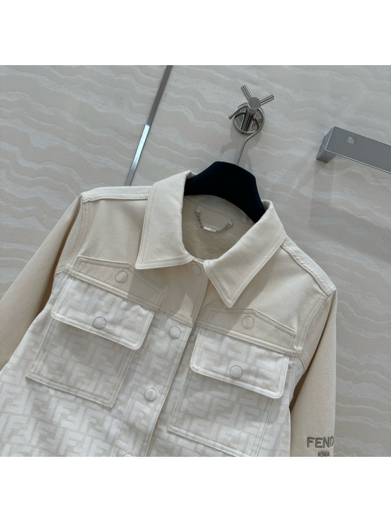 Fendi FF Monogram Denim Jacket - Capsule Collection