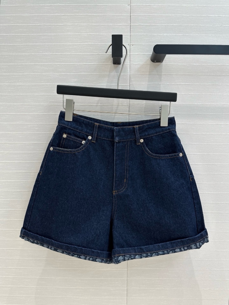 Dior Monogram Denim Shorts