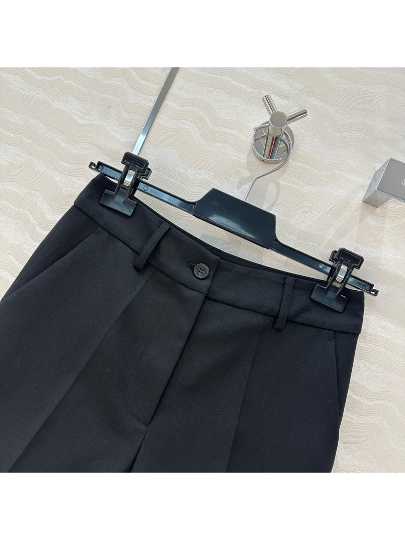 Maison Margiela Straight-Cut Tailored Shorts Black