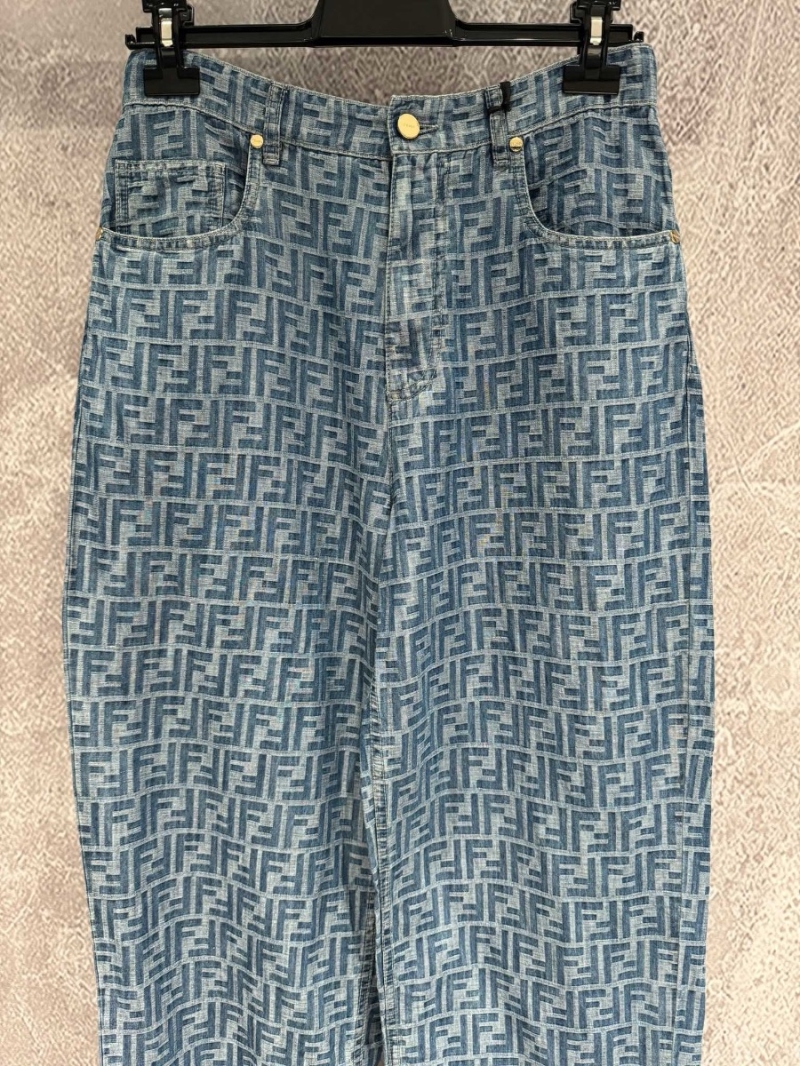 Fendi FF Denim Pants